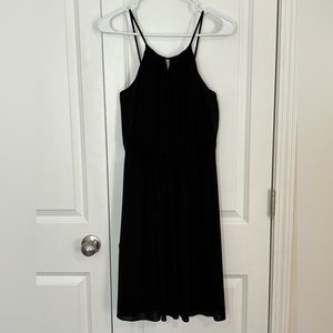 J. Crew Black Wedding Dress in Liquid Jersey